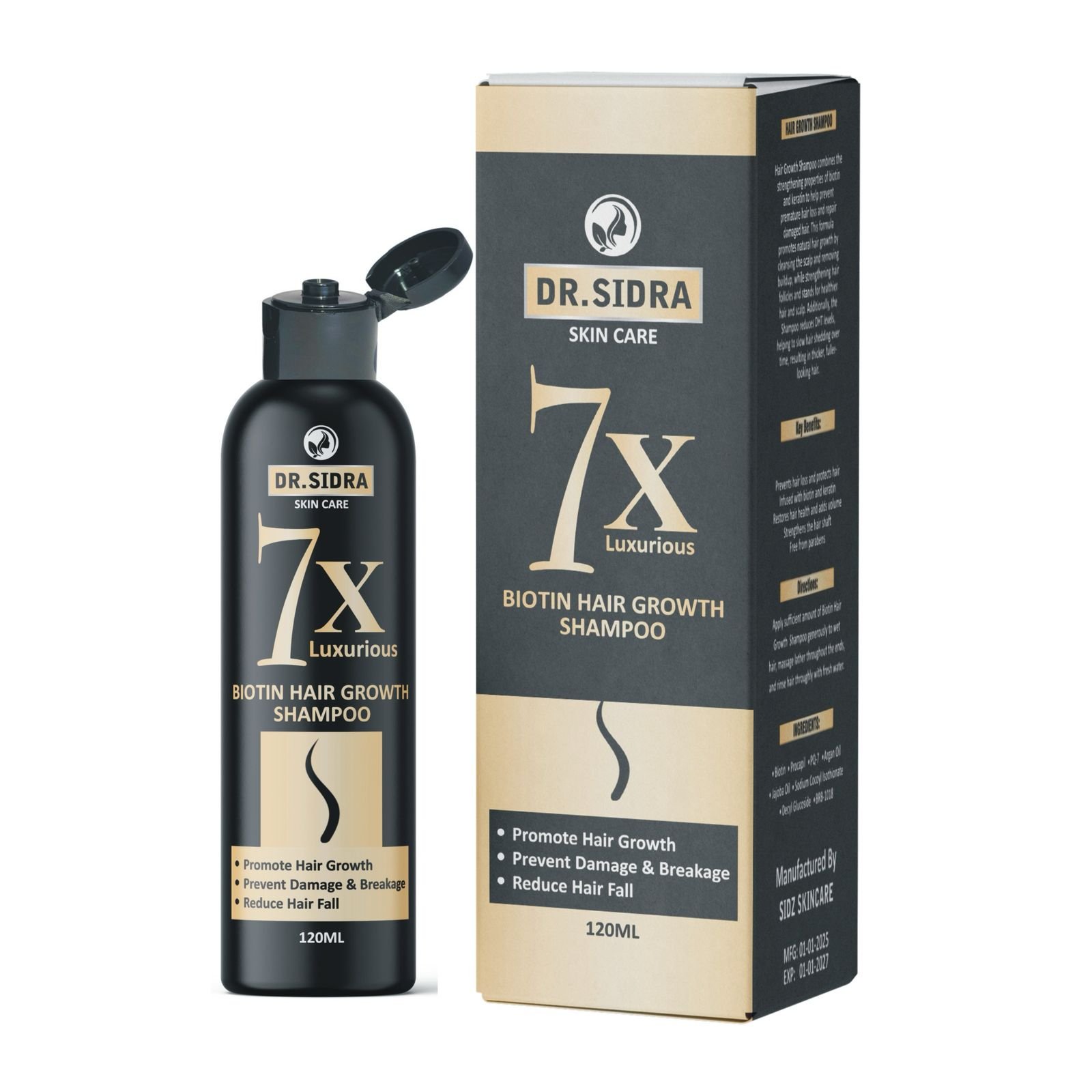 7X Luxurious Biotin Hair Growth Shampoo