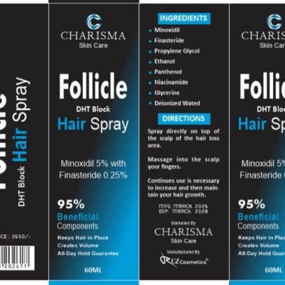 Follicle DHT Block hair spray